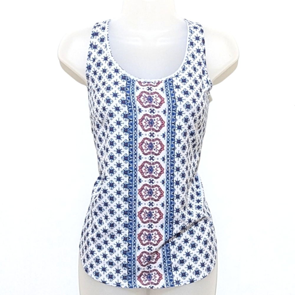 Time and Tru | Paisley Tank Top | Bohemian | Hippie | | Art Deco | Art | Breezy